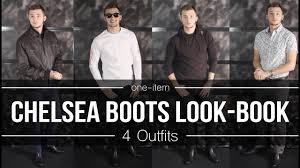 Discover the best men's chelsea boots in best sellers. Black Chelsea Boots Look Book Men S Fashion How To 4 Outfits Youtube