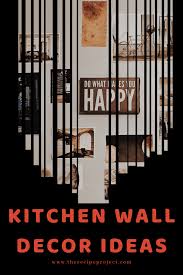 kitchen wall decor ideas (diy and