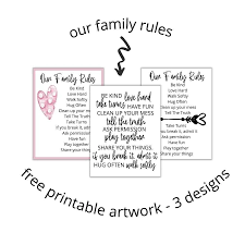 Your house rules need to be as consistent as your child's bedtime routine, not unpredictable and confusing like a summer full of rainfall when the sun should be shining. Free Printable House Rules For Kids Seaside Sundays