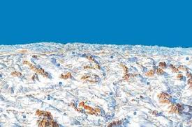 460 lifts & 1220 km of groomed trails: Ski Maps Val Di Fassa Dolomites
