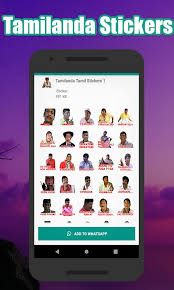 Create good names for games, profiles, brands or social networks. Tamilanda Tamil Stickers For Wastickerapp For Android Apk Download