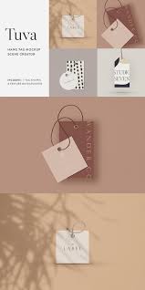 Tuva Hang Tag Mockup Scene Creator In 2020 Hang Tag Design Tag Design Graphic Design Mockup