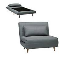 Fauteuil Convertible Igloo Tissu Gris Fauteuil Convertible Fauteuil Fauteuil But