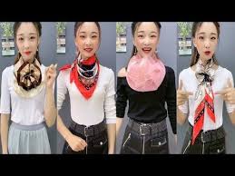 Foulard le flamant bandana pour chien chat ou autres fait main, tous les profits vont au traitement de sally!!! 24 Ways To Wear A Scarf How To Tips Best Ways To Wear A Scarf Youtube Ways To Wear A Scarf How To Wear Scarves Scarf Tying