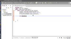 Java program to convert a decimal number to binary & count the number of 1s. How To Convert Binary To Decimal In Java Programming Youtube