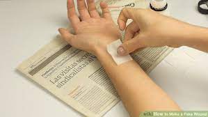 How To Make A Fake Wound Fake Wounds Halloween Makeup Diy Fake Skin