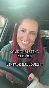 Come thrifting with me! Vintage Halloween items! ••••••• #comethriftwithme  #thrifting #thrifted #thriftshop #thriftfinds