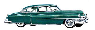 Image result for Burgundy Maroon 1953 Cadillac