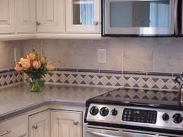 Quartz slabs and ceramic tile. Kitchen Backsplash Border Tile Kitchen Wall Decor