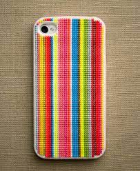 This is a simple crochet phone case pattern that incorporates several basic crochet stitches. Cross Stitch Iphone Cases Purl Soho