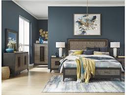 The collection is accented with wonderful details such as turned bedposts, rasied drawer panels, and serpentine curves accenting the mirror and headboard. Bedroom Furniture Magnussen Home