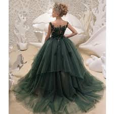 Robe satin vert foncé courte. Robe Vert Fonce De Ceremonie Fille Demoiselle 110 160cm Sweet Mommy