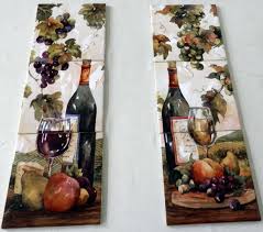 Fruit Tile Mural Vegetable Tile Mural Kitchen Backsplash Tile Tile Murals For Kitchens Custom Tile Mural Kitchen Tiles Decorative Ceramic Tile
