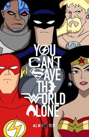 It is based on the justice league of america and associated comic book characters from dc comics. Justice League Poster Animated Version Comics Marvel Dc Comics Dc Superheroes