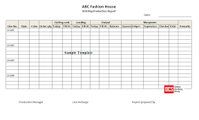 Lanjutan dari post sebelumnya platform : Daily Production Report Excel Template Free Download