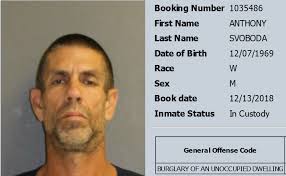 Same face different post! EPD arrested career criminal Anthony Svoboda  again