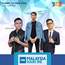 Ketika ini sambutan hari malaysia sedang disambut penuh meriah, ceria dan berwarna warni di kota kinabalu. Mhi Tv3 Menarik Esok Bersama Mereka Di Malaysia Hari Ini Facebook