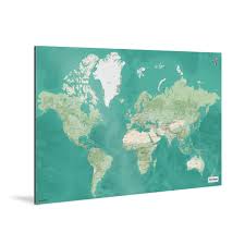 Entdecke die gesamte auswahl an weltkarten für die wand pinnwände, leinwände, poster & mehr hole deine reiseerinnerungen nach hause! Weltkarte Poster Oder Weltkarte Als Leinwand Gestalten Oder Kaufen Mapdid