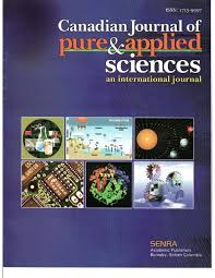 Maybe you would like to learn more about one of these? Jul 07 Canadian Journal Of Pure And Applied Sciences