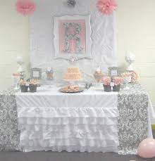 Pink Grey Damask Baby Shower Baby Shower Pink Gray Damask Baby Shower Catch My Party Pink Baby Shower Baby Shower Baby Shower Inspiration