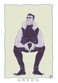 Og Greed Tumblr Posts Tumbral Com He is able to rearrange the carbon in his despite his generally greedy nature, he is shown to honestly care for his subordinates. og greed tumblr posts tumbral com