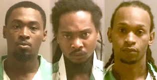 Three arrested for shooting, two more sought