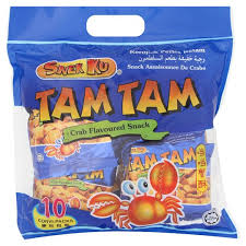 Собери всех друзей в одном мессенджере. Snek Ku Tam Tam Crab Snack 10pck 200g Tesco Groceries