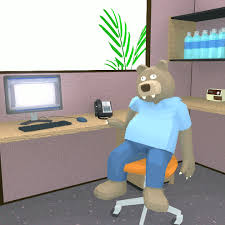 The best gifs of spin chair on the gifer website. Cubicle Oso Urso Gif On Gifer By Umsius