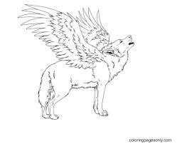 Some of the coloring page names are wolf coloring on clipartmag, wolf cubs drawings google search anime wolf animal drawings horse coloring, easy wolf drawings on clipartmag, wolf coloring for kids dog coloring wolf colors animal coloring, cartoon wolves clip art clip art on clipart library, realistic puppy coloring at colorings to. Free Winged Wolf Printable Coloring Pages Wolf With Wings Coloring Pages Coloring Pages For Kids And Adults