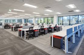 With This New Form Call Center We Were Able To Dampen Sound And How Far It Traveled Within The Office This Reduc Open Office Layout Open Office Office Layout