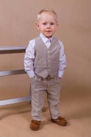 Wedding Boy Suit Ring Bearer Outfit Linen Boy Suit Wedding Etsy Toddler Suit Wedding Boys Wedding Suits Toddler Suits