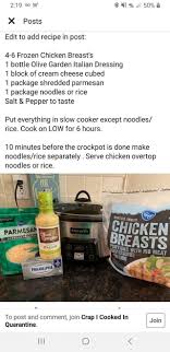 Pin By Jaye Spruiell On Recipes I Need To Try Chicken Crockpot Recipes Easy Creamy Italian Chicken Frozen Chicken