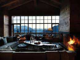 The fireplace features their exclusive altraflame led light source, providing a realistic flame with little maintenance. Cosy Winter Cabin View With Fireplace Wallpaper 1500x1124 Id 62742 Wallpapervortex Com