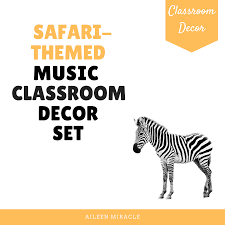 Check spelling or type a new query. Safari Themed Music Classroom Decor Set Mrs Miracle S Music Room