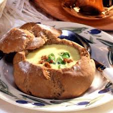 Sopa De Queijo No Pao Italiano Receita Ideias Pao Italiano Sopa De Queijo