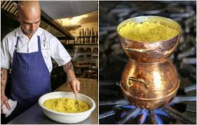 Bring 4.5 cups of water to a boil, then add salt and oil to the water. How To Make Traditional Couscous With Chef Mourad Lahlou Williams Sonoma Taste
