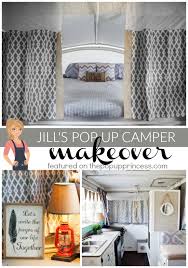 We love camping and we have a new to us pop up camper that we love. Jill S Pop Up Camper Makeover The Pop Up Princess
