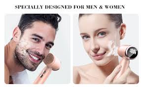 Amazon.com: Facial Cleansing Brush,6 in 1 Electric Face Scrubber Facial  Spin Rechargable IPX6 Waterproof Face Scrubber with 6 Brush Heads,3 Speeds  Suitable Oily Dry Sensitive Skin Women & Men for Deep Cleansing :