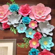 Paper Flowers Svg Petal 16 Paper Flower Template Digital Etsy Paper Flower Template Paper Flowers Diy Flower Template