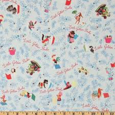Little Golden Books Classic Sky Blue Little Golden Books Quilts Quilting Treasures