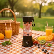 Mini Blender Portable Rechargeable CM-01 Noir – Mixeur de Jus 380 ml