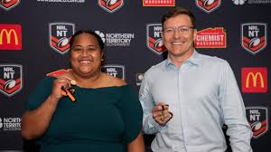 NRL NT 2024: Robbie Butcher, Lucy Aigea big winners at Frank Johnson awards 