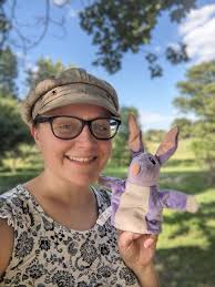 Handmade Bluey Puppet for Kids