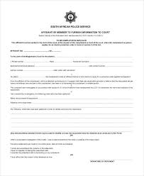 Fill in the blank cover letter. Sworn Affidavit Template Saps