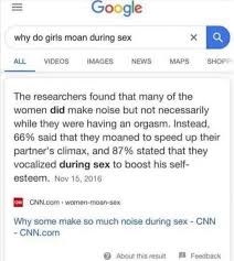 Moaning- Her natural soundtrack to passionate moments