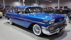 Image result for Fathom Blue 1958 Chevrolet