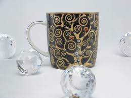 It will never fade no matter how many times you wash it. Gustav Klimt Tree Of Life Porcelain Coffee Cup In A Metal Box Deluxe By Mjs