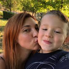 You made me a mama and today you are FIVE😭 You are a piece of Heaven and I  am so honored to be your mama, Wyatt❤️❤️