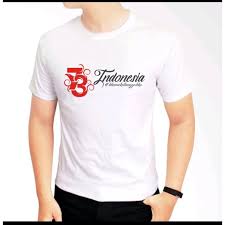 Banner 17 agustus hut ri 72 tahun 2017 free download from desain id card panitia hut ri. Promo Baju Kaos T Shirt Hut Ri 2018 17 Agustus 73 Size S M L Xl 2xl 3xl 4xl Shopee Indonesia