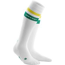 Cep 80 S Compression Socks For Men White Green Yellow Bike24